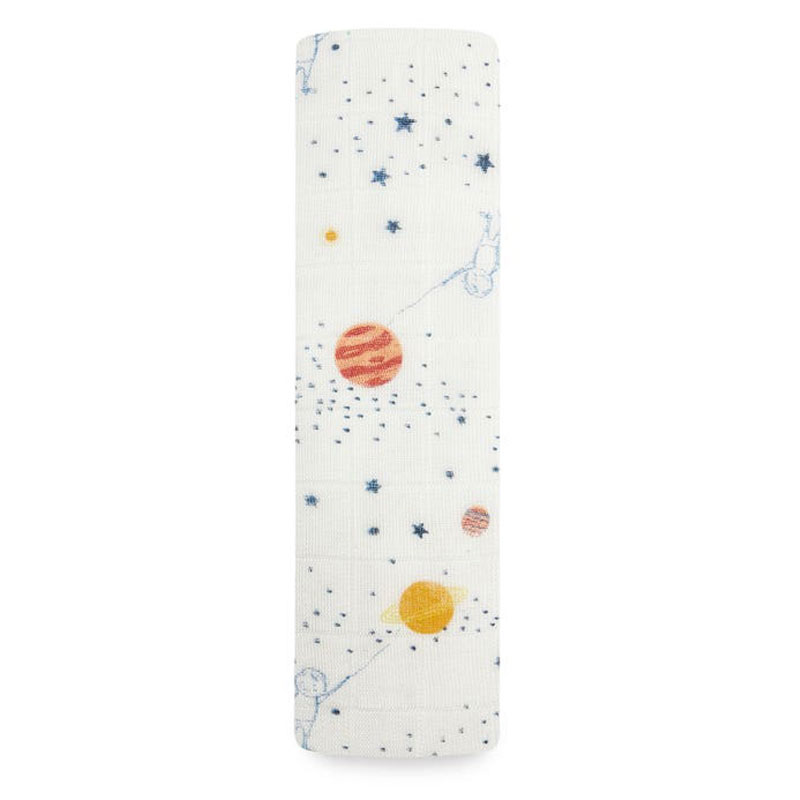 Boutique Large Silky Soft Bamboo Swaddle, Stargaze