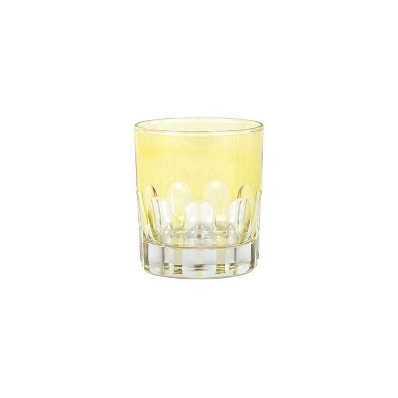 Rialto Old Fashioned Glass, 295ml, Yellow