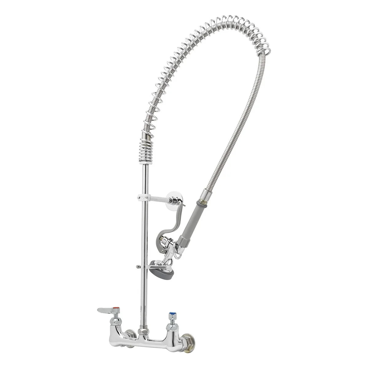 T&S Brass B-0133-CR-B EasyInstall Wall Mount Pre-Rinse Unit