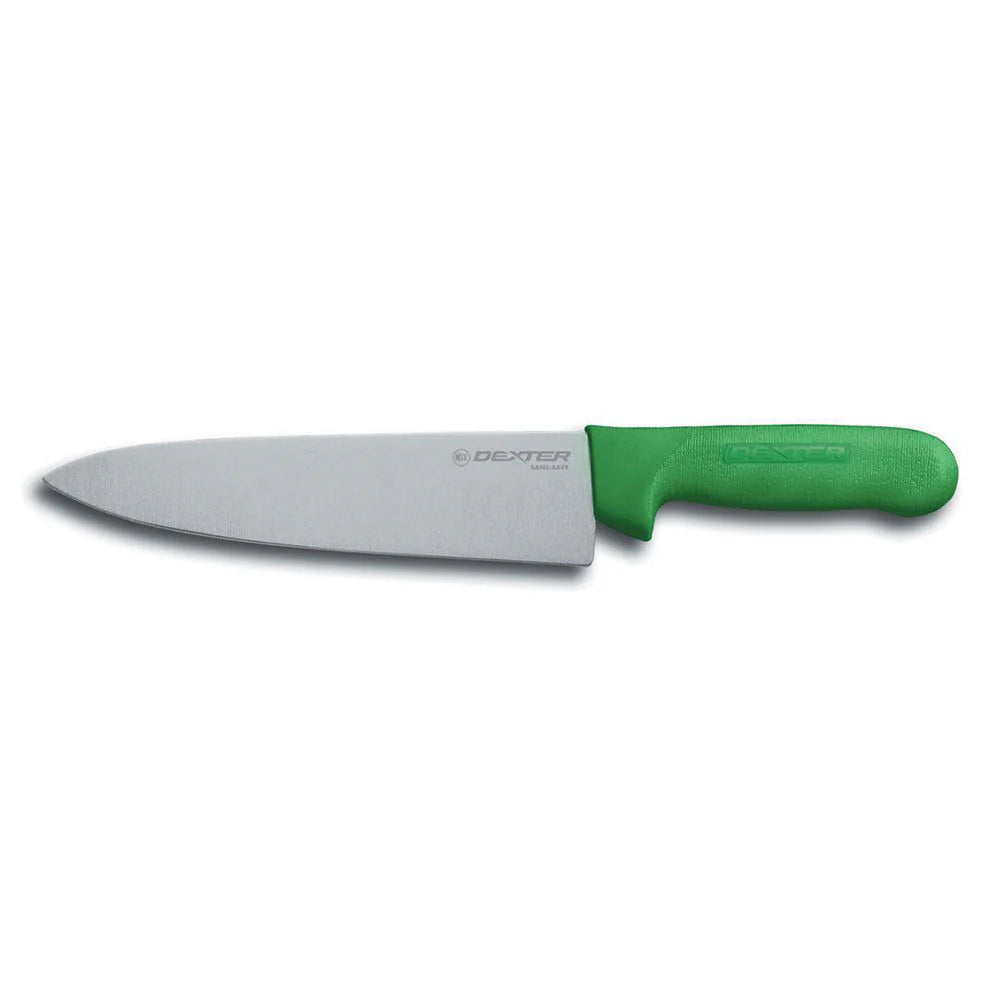 Dexter S145-8G-PCP Sani-Safe Chef's Knife, Green, 8