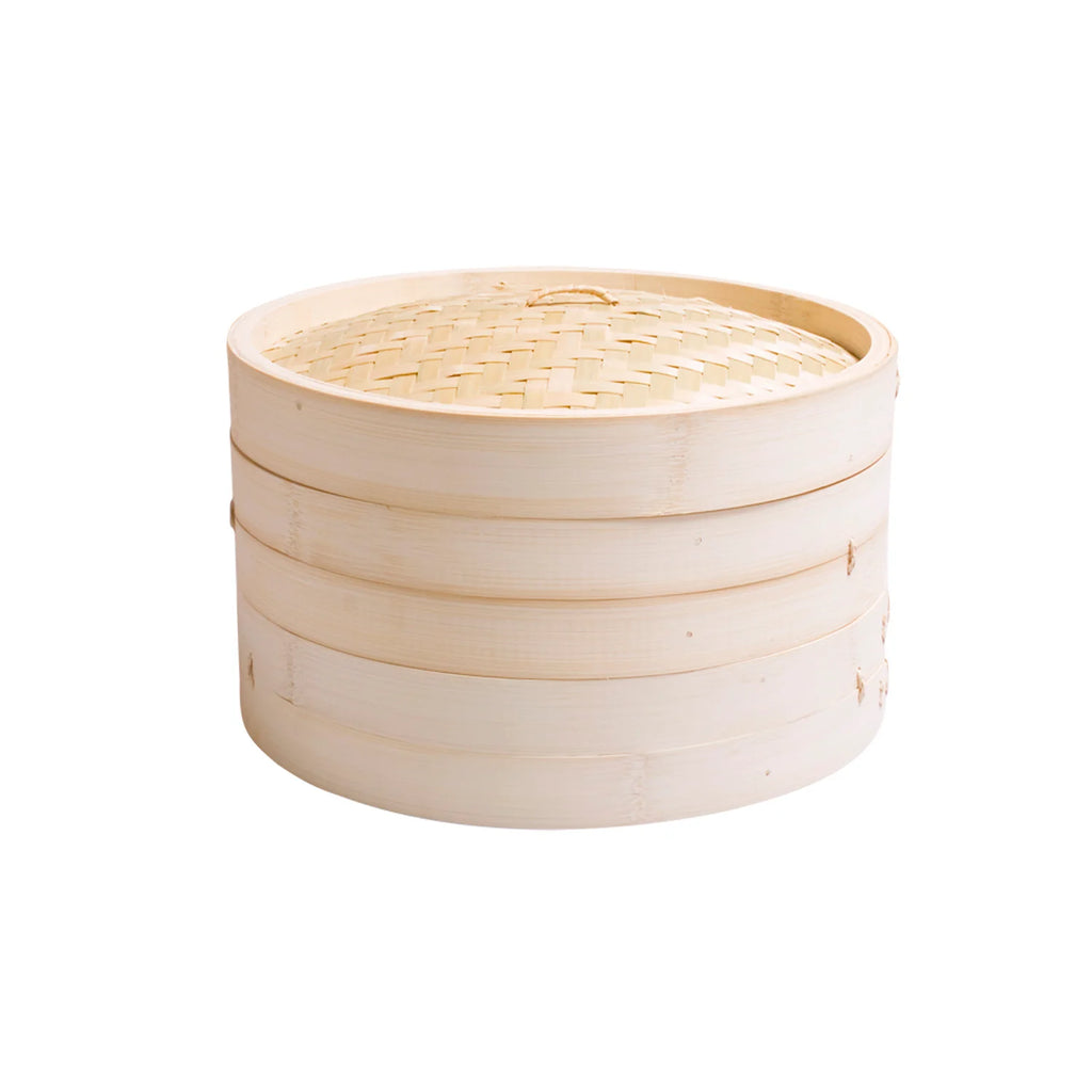 Bamboo Steamer w/ Lid, 6
