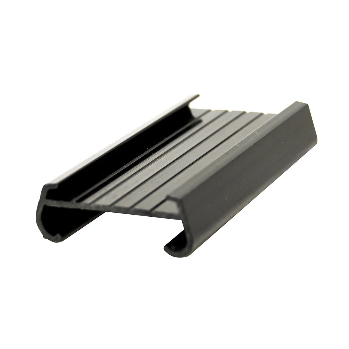 Thunder Group PLSL003BK Shelf Label Holder, 3, Pack of 4