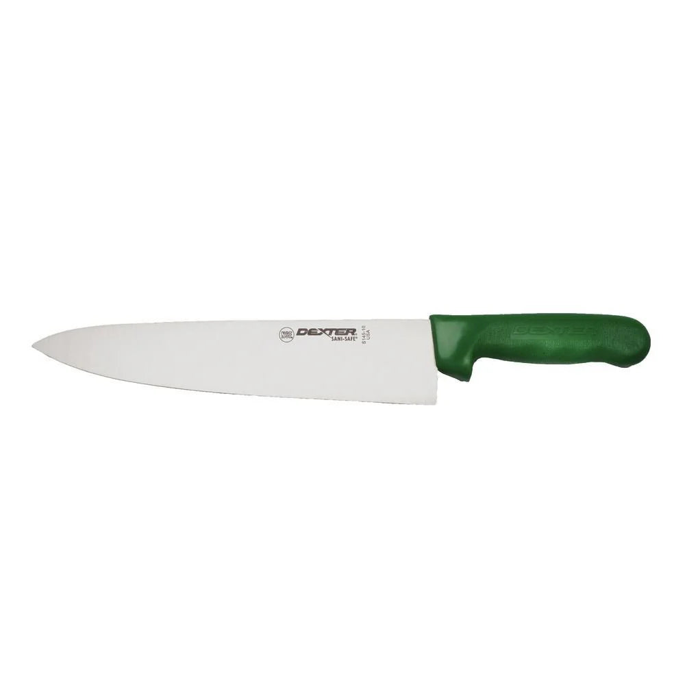 Dexter S145-10G-PCP Sani-Safe Chef's Knife, Green, 10