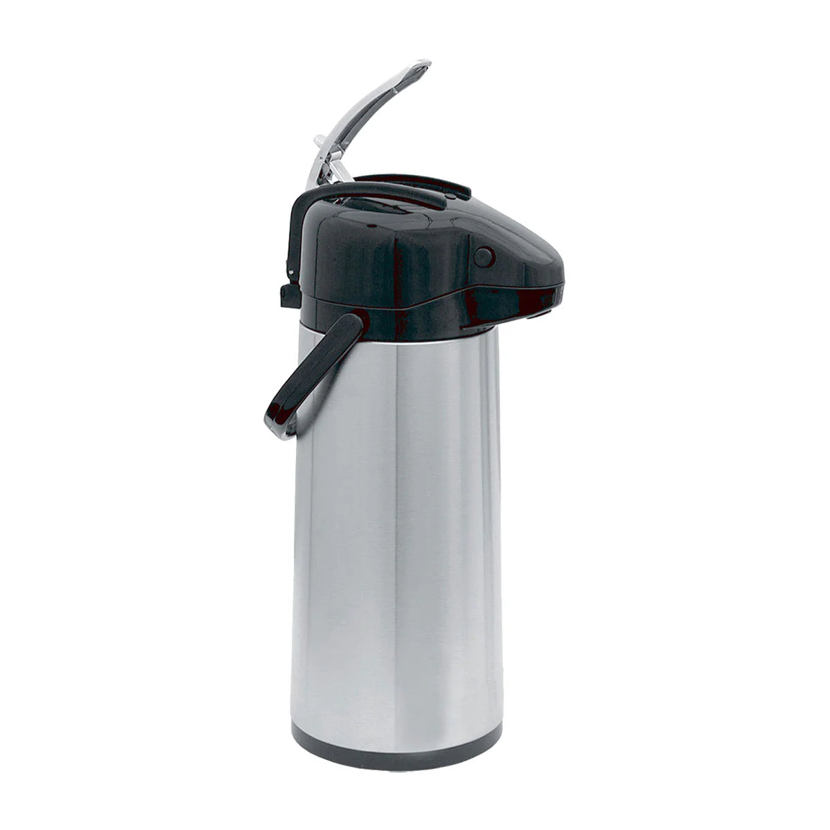 Glass Airpot Coffee Server w/ Black Lever Top, 2.2 liters